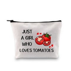G2TUP Tomato Lover Gift Who Loves Tomatoes White Bag