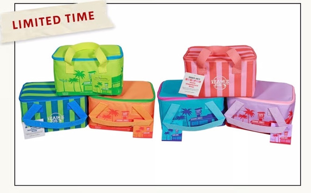Trader Joe’s Mini Insulated Bag 2026 Summer Fun Full Set Of 6