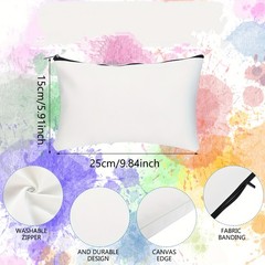 24 Blank Sublimation Tote Bags + Zipper Pouches – FREE DTF Film w/ Custom Design