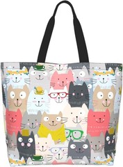 Women’s Oversized Tote Bag Portable Beach Bag Reusable Shopping Bag