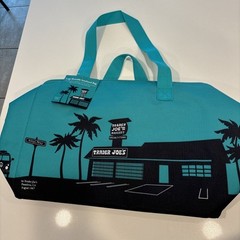 Trader Joe’s 2 Insulated (TEAL) Mini Tote Bags *LIMITED* (With Tags)