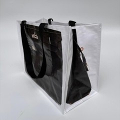 Reusable Designer Inspired Grocery Tote with Birken Croc Print MSRP $89 NEW
