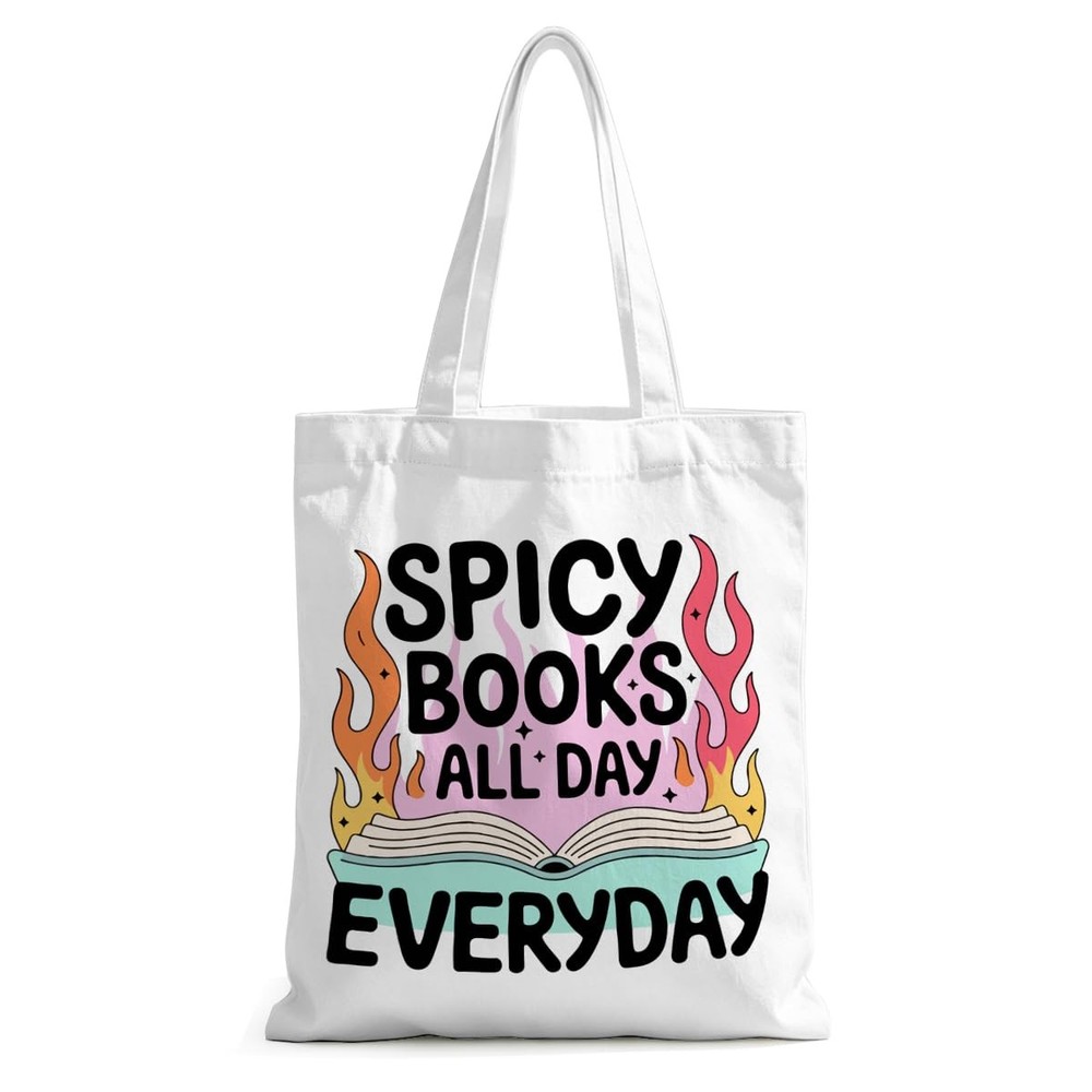 Book Lovers Gifts Canvas Tote Bag, Bookish Gifts Tote Bag for Women Reading L…