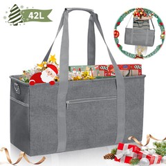 Large Reusable Grocery Bags Shopping Tote Bag Eco Friendly 22X10X12 Heavy Duty