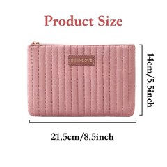 Duleylv Makeup Bag for Purse Small Cosmetic Pouch with Green