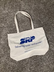 Canvas Tote SRP Arizona Logo 14 x 5.5”Reusable Shopping Bag is 15” plus Handles