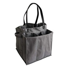 Farmer’s Market Tote Shopping Bags with Handles – 7 Pocket Large Utility Tote…