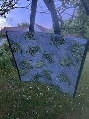 Coastal Reusable Tote Bag~20″X 18″X 8″~ SEA TURTLES by TJX🐢🐢
