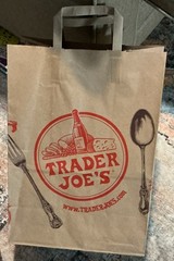 Lot of 12 Trader Joe’s Paper Shopping Bags Great Condition Offers Welcome