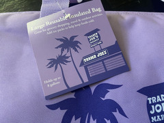 Trader Joe’s Reusable Insulated Large Cooler Bag – Lavender / Purple NEW
