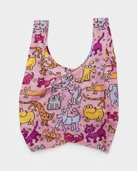 Standard Baggu Keith Haring Pets Print