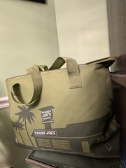 Trader Joe’s 8 Gallons Reusable Bag Cooler Large Insulated Tote Olive Green NWT