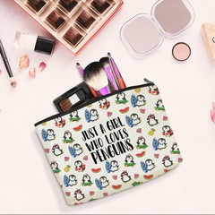 Cute Penguin Makeup Bag Gifts Penguins 9.8×7 Inches, Multicolor285