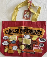 NEW Trader Joes Cheese Adventures Shopping Grocery Tote Bag Experience SHIP2DAY