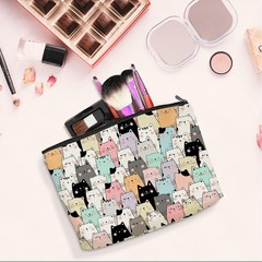 Cute Cats Makeup Bag Cat Gifts Lover for Women Multicolor141
