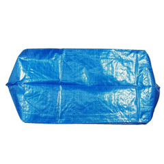 10 Ikea X LARGE BLUE BAGS Shopping Moving Laundry Storage Travel Tote FRAKTA NEW