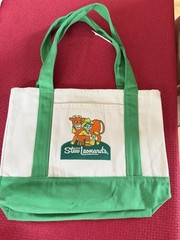 New Stew Leonards Limited Edition Mini Canvas Tote Bag 2026 Green Embroidered