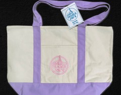 Trader Joe’s Canvas Limited Release Tote Shopping Bag LARGE Lavender – NWT
