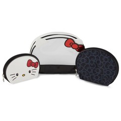 Hello Kitty Cosmetic Case Set – Girls, Boys, Teens, Adults – Officially Black