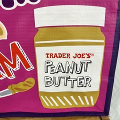 Trader Joe’s Reusable Bags – Mac & Cheese & PB & Jam – Set of 2 New