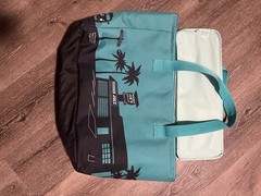 NWT TRADER JOES LARGE 8 GALLON REUSABLE INSULATED COOLER BAG EMERALD GREEN