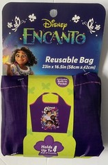 Encanto (B) Reusable Grocery Bag 23″ x 16.5″ Pocket Easy Fold Up