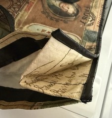 Tim Holtz Idea-ology Backpack Style Tote Bag Cigar Print