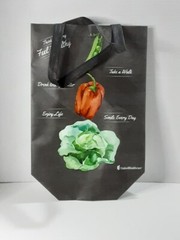 BRAND NEW Lot Of 2 United Healthcare Foldable Reusable Grocery Tote Bags