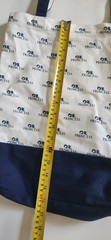 Princess Cruises Shopping Tote Blue White Canvas Bag Reusable