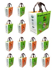 Organic RealBar: Medium, Reusable Grocery Bags, Shopping Produce Bags
