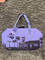 Trader Joe’s Large Insulated Reusable Tote Shopping Bag Lavender Purple 8Gallon