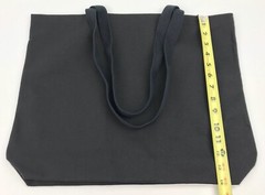Reusable Shopping Bags Foldable Canvas 100 Cotton MADE IN USA Black Tote Bag Lot