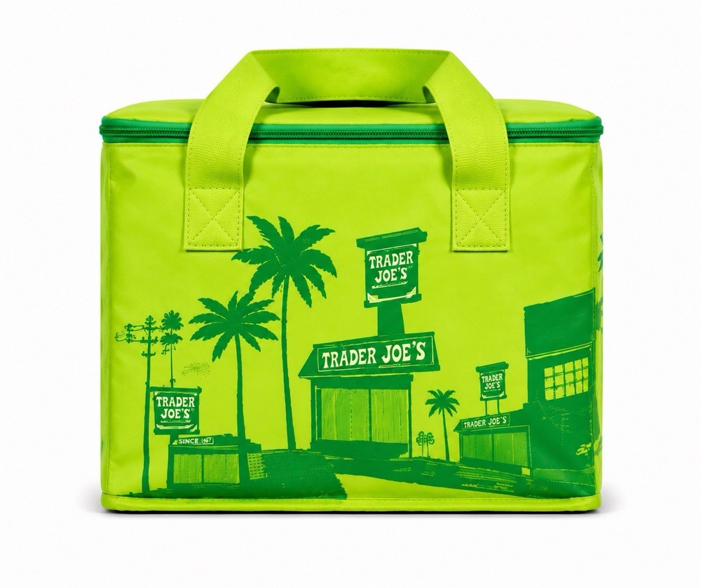 2026 Trader Joe’s Mini Insulated Tote Summer Collection – Palm Green