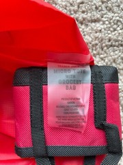 Trader Joe’s Mini Tote Folded 2 in 1 Shopping Bag .Complimentary black dust bag