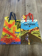 Set of 2 NWT Trader Joe’s N. California/SF & Nevada Reusable Grocery Tote Bag
