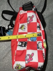 Hello Kitty & Friends 8″ Adjustable Nylon Bag by Fast Forward New York & 2 Clips