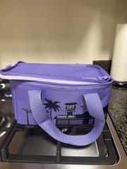 Trader Joes Mini Insulated Bag LAVENDER/PURPLE Limited Edition!