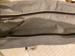 KeepCool Large Gray Reusable Insulated Cooler Bag Keeps Food Drinks Hot/Cold