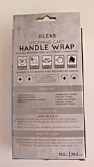 New Open Box 1 Klear Neoprene Shopping Cart Handle Wrap + Cover 15 1/2″ Pink