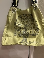Nordstrom Packable Reusable Heavy Duty Shopping Travel Bag Tote w/ Storage Pouch