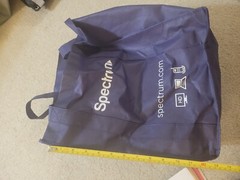 AUTHENTIC Spectrum Tote Bag Large Durable Shopping Blue/Purple FREE SHIPPING