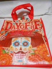 NEW Day of the Dead reusable tote Shopping Bag Great trick or treat bag 🎃