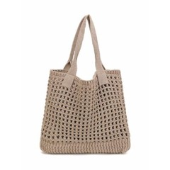 ENBEI Womens Large Beach Tote Bags Shoulder Handbags knit bag Tote bag aesthe…