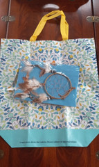 St Joseph’s Indian School Vinyl Tote Bag 17 x 18 x 6 in. & Dreamcatcher; NEW