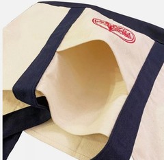 🌊 Trader Joe’s Tote Bag – US Style Blue and White Cloth Bag – Trend from USA