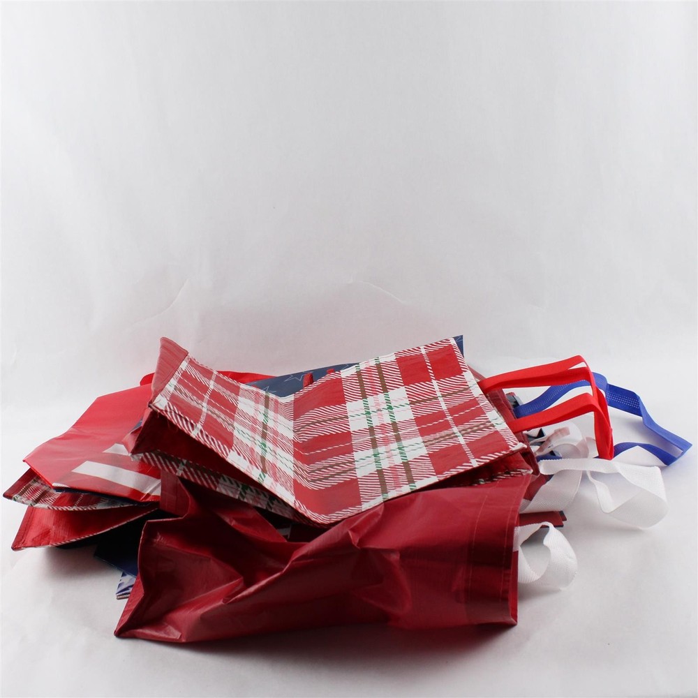 Hallmark Keepsake Lot of 6 Holiday Shopping Bags 4th of July Christmas