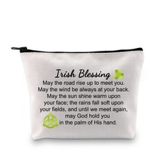MBMSO Irish Blessing Gifts Cosmetic Bag May medium, makeup bag