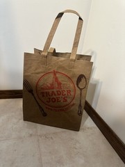 NWT Trader Joe’s Supernatural Washable Paper Grocery Bag Reusable Tote RETIRED