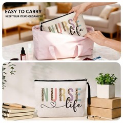 Nurse Gifts Nursing Cosmetic Bag Appreciation Multicolor0956