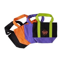 Trader Joe’s Halloween Tote Bags – Orange/ Black/ Purple/ Multicolor – SET OF 4